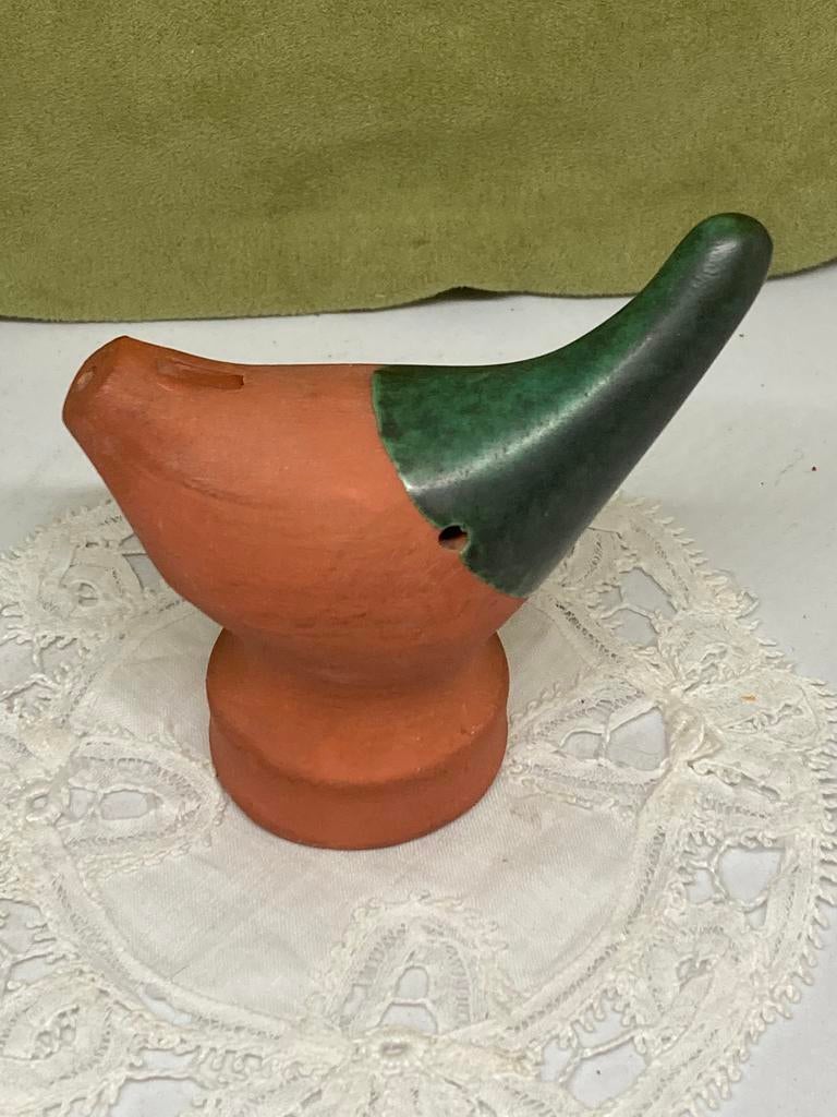 Vintage vogelfluitje van Sven Torngren (141122), Antiek en Kunst, Antiek | Keramiek en Aardewerk, Ophalen of Verzenden