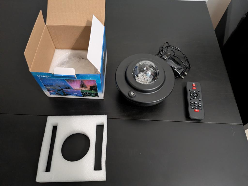 Sterrenprojector - Creëer een magische sterrenhemel, Huis en Inrichting, Ophalen of Verzenden, Zo goed als nieuw, Sterrenhemel, Galaxy, Nachtlamp