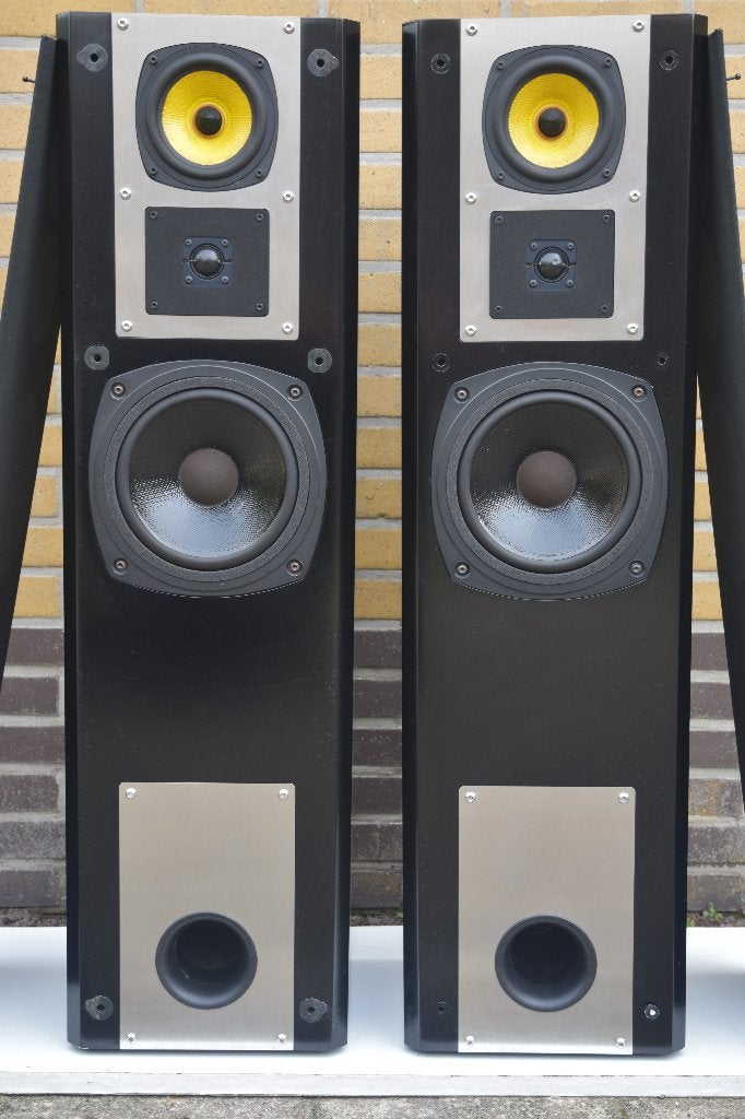 Davis MV7  (J. Snijders design), Stereo speakers, Gebruikt, 60 tot 120 watt, Ophalen