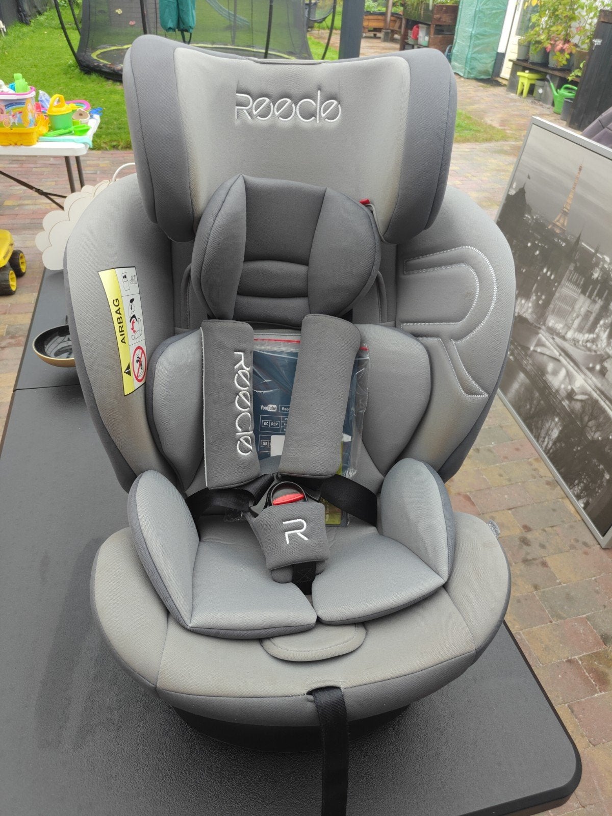 Roocle autostoel 0-18kg met Isofix en slaapstand, 0 t/m 18 kg, Verstelbare rugleuning, Zo goed als nieuw, Isofix
