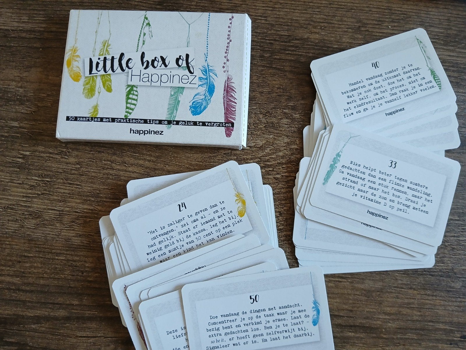 Little box of Happinez, Ophalen of Verzenden, Zo goed als nieuw