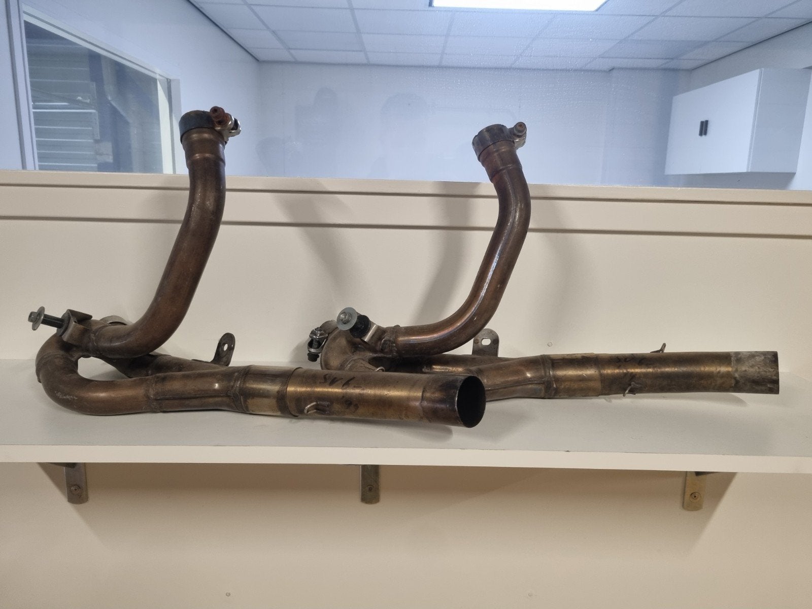 Uitlaatbochten Suzuki SV 650 2 stuks, Ophalen of Verzenden, Gebruikt