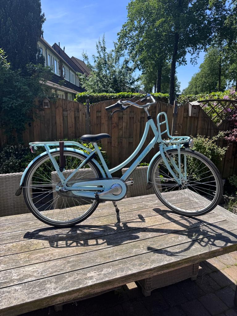 Volare transportfiets meisjes 24 inch | 16 inch frame, Minder dan 47 cm, Ophalen, Zo goed als nieuw, Handrem