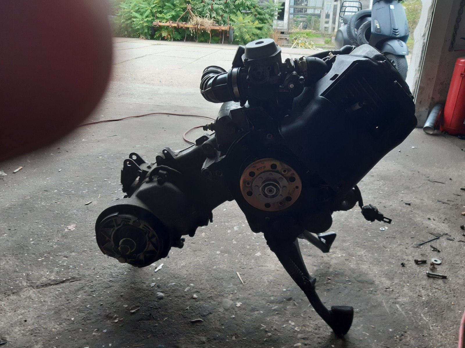 Piaggio leader 125cc blok, Ophalen