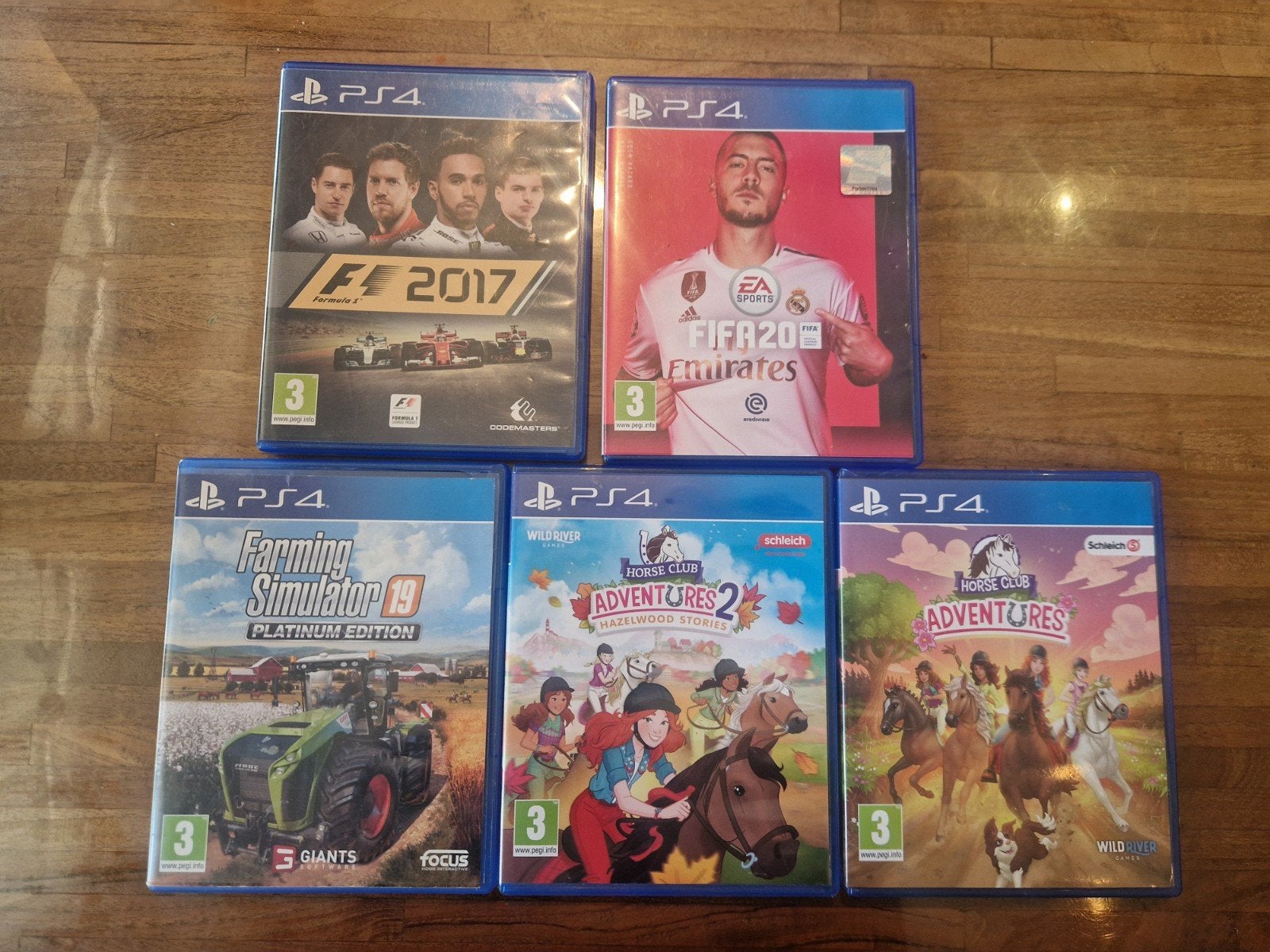 PS4 Games | F1 2017, Fifa 20 EN MEER, Avontuur en Actie, Online, Gebruikt, 2 spelers