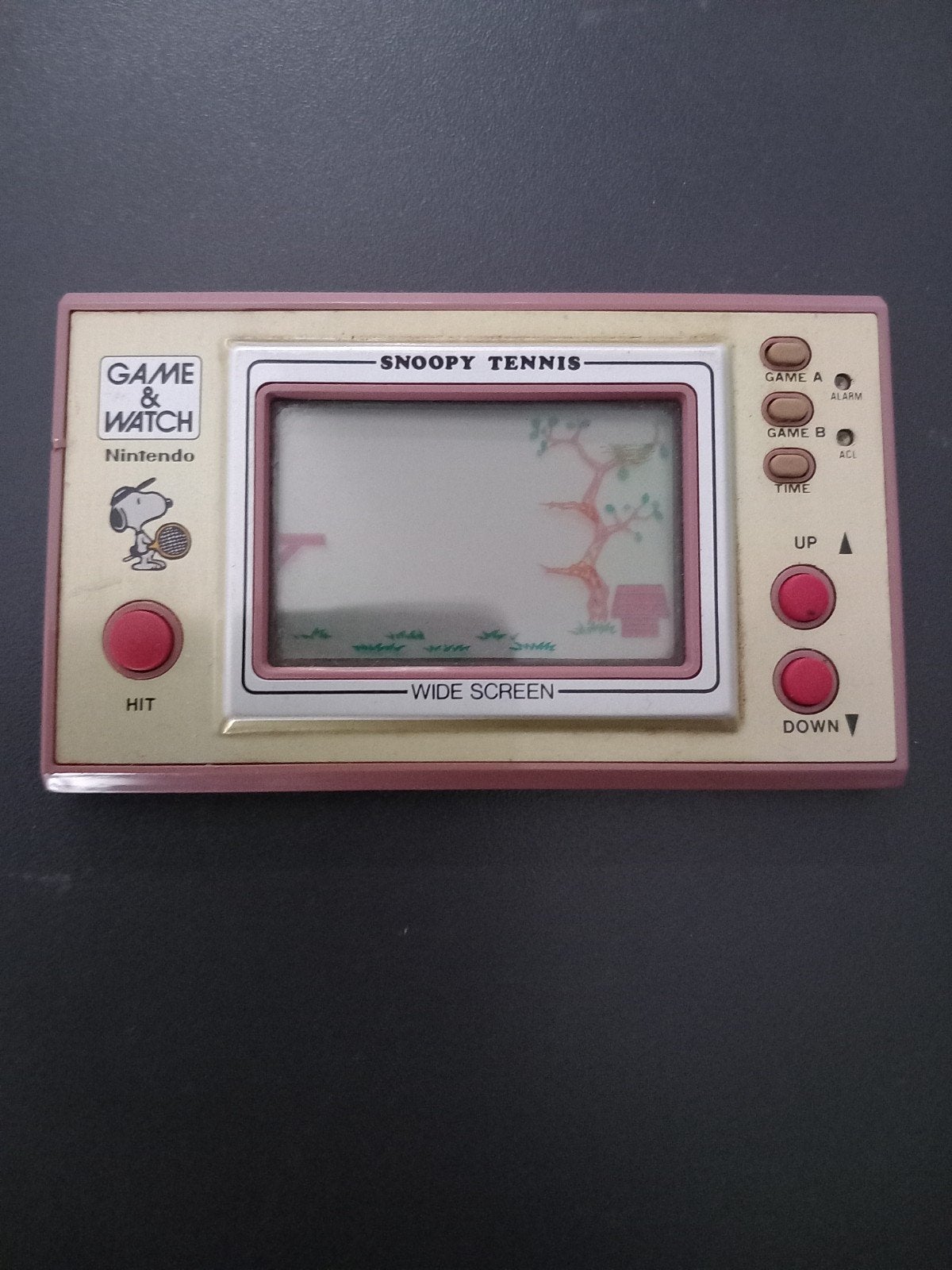 Nintendo Game & Watch Snoopy Tennis Wide Screen, Ophalen of Verzenden, Nintendo, Gebruikt