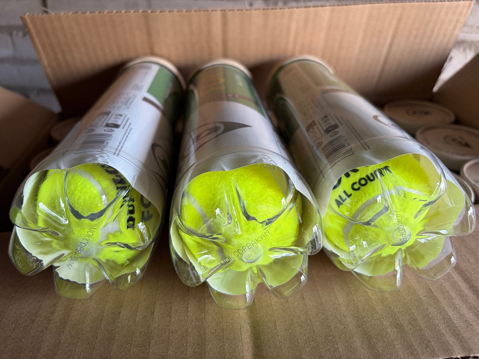 Dunlop Fort All Court tennisballen – 18 kokers / 72 ballen, Ballen, L00, NL_info@dunlopsports.com, Nieuw