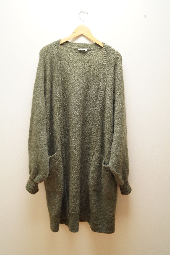 AMERICAN VINTAGE Vest ZABIDOO Maat L/XL, Kleding | Dames, Verzenden, Zo goed als nieuw, Maat 46/48 (XL) of groter, Groen