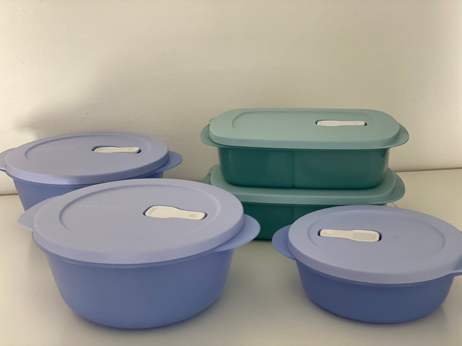 Magnetron Schalen Tupperware, Ophalen of Verzenden, Nieuw, Groen, Overige typen