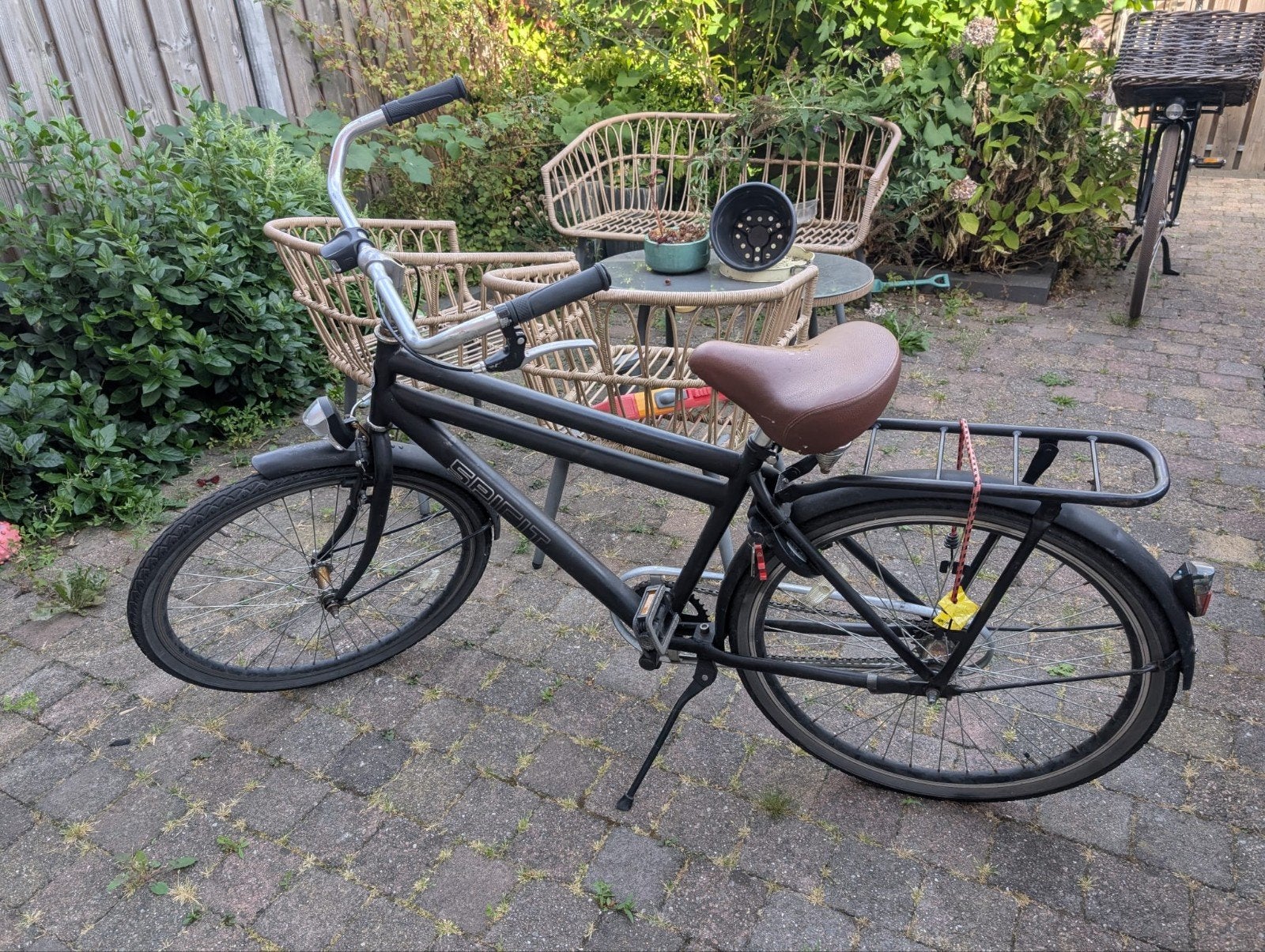 Transportfiets 26 inch, Fietsen en Brommers, Fietsen | Heren | Herenfietsen, Gebruikt, Velgrem, Minder dan 49 cm, Ophalen