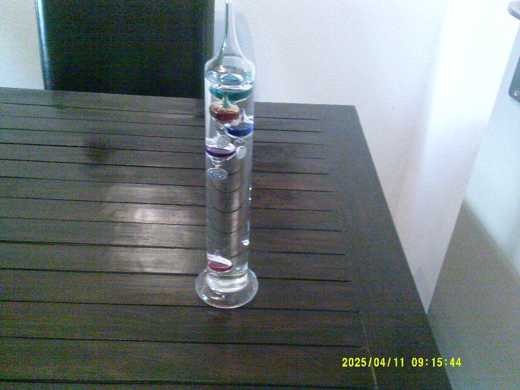 galileo thermometers, Ophalen, Binnenthermometer, Glas, Zo goed als nieuw
