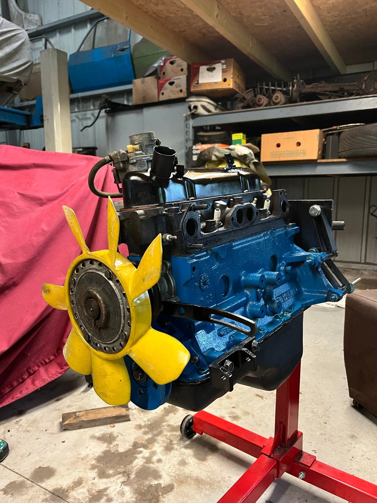 Ford kent 1300 crossflow lopend te zien tbv escort mk1/mk2, Ophalen, Gebruikt, Ford