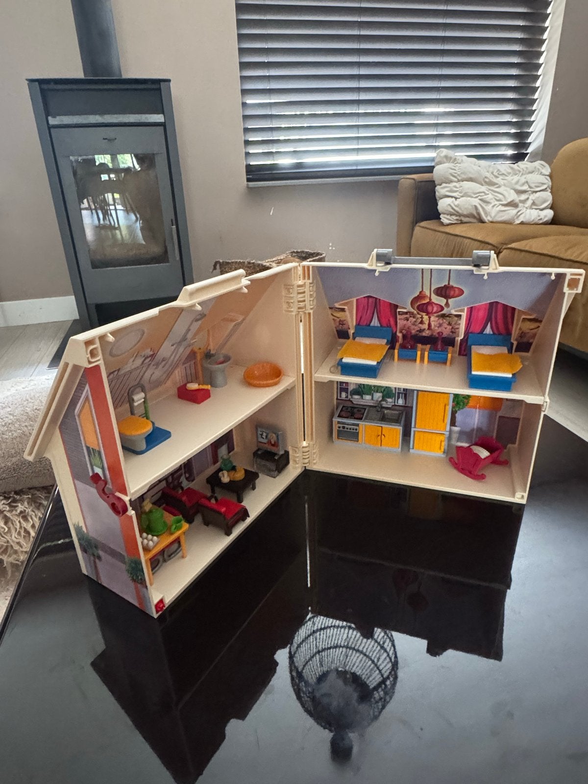 Playmobil Poppenhuis Draagbaar met Meubels, Ophalen, Gebruikt, Poppenhuis