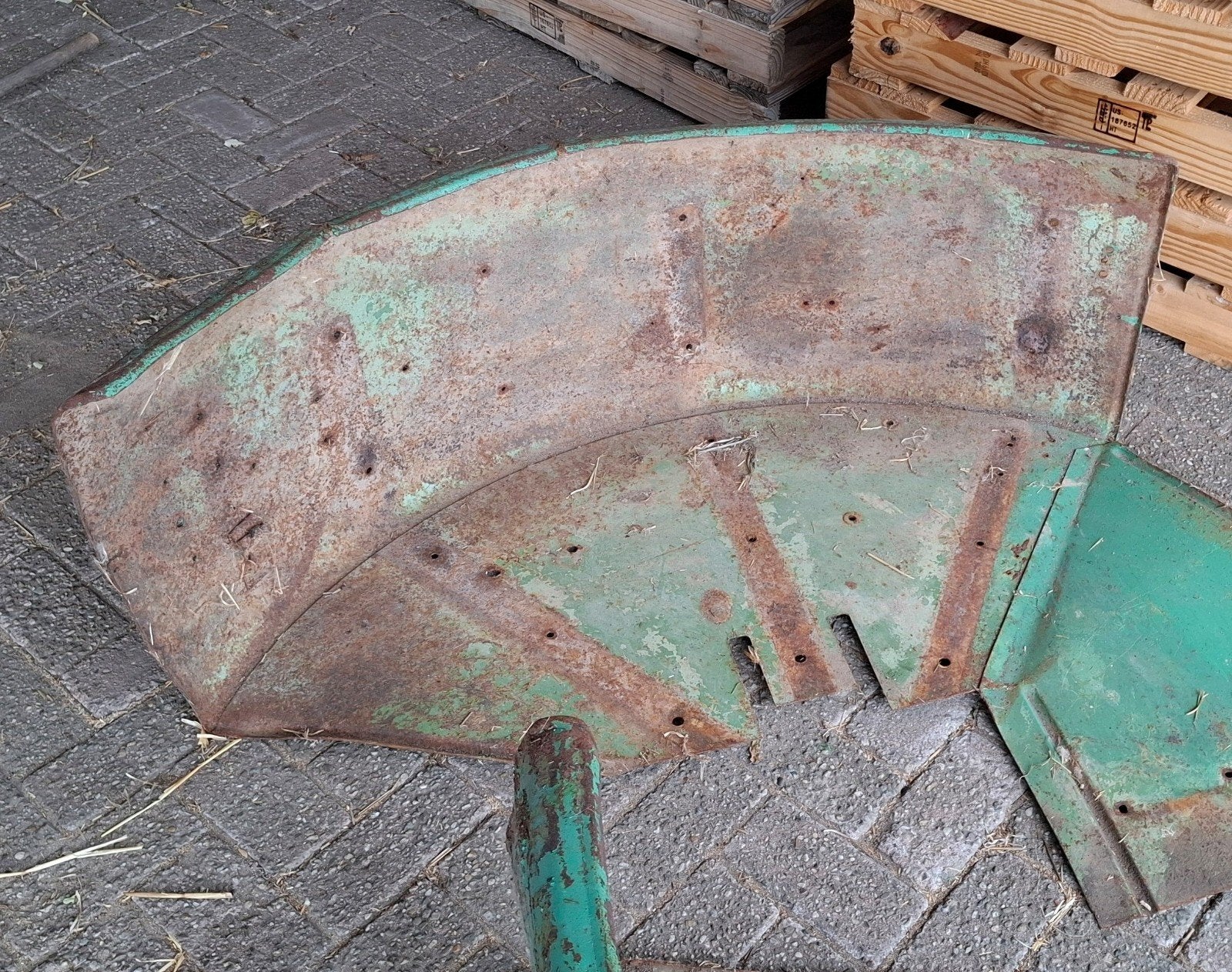 Spatborden Fendt Favorit 3, Ophalen
