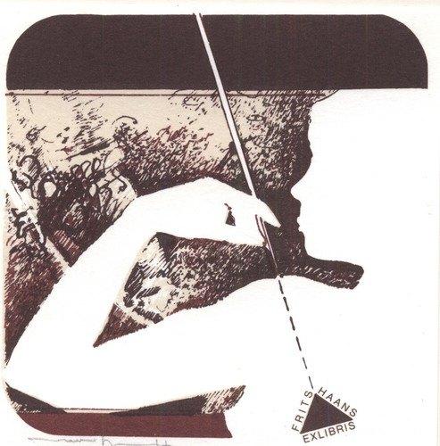 1925 Ex Libris België : Martin R. Baeyens, 1977, Antiek en Kunst, Verzenden