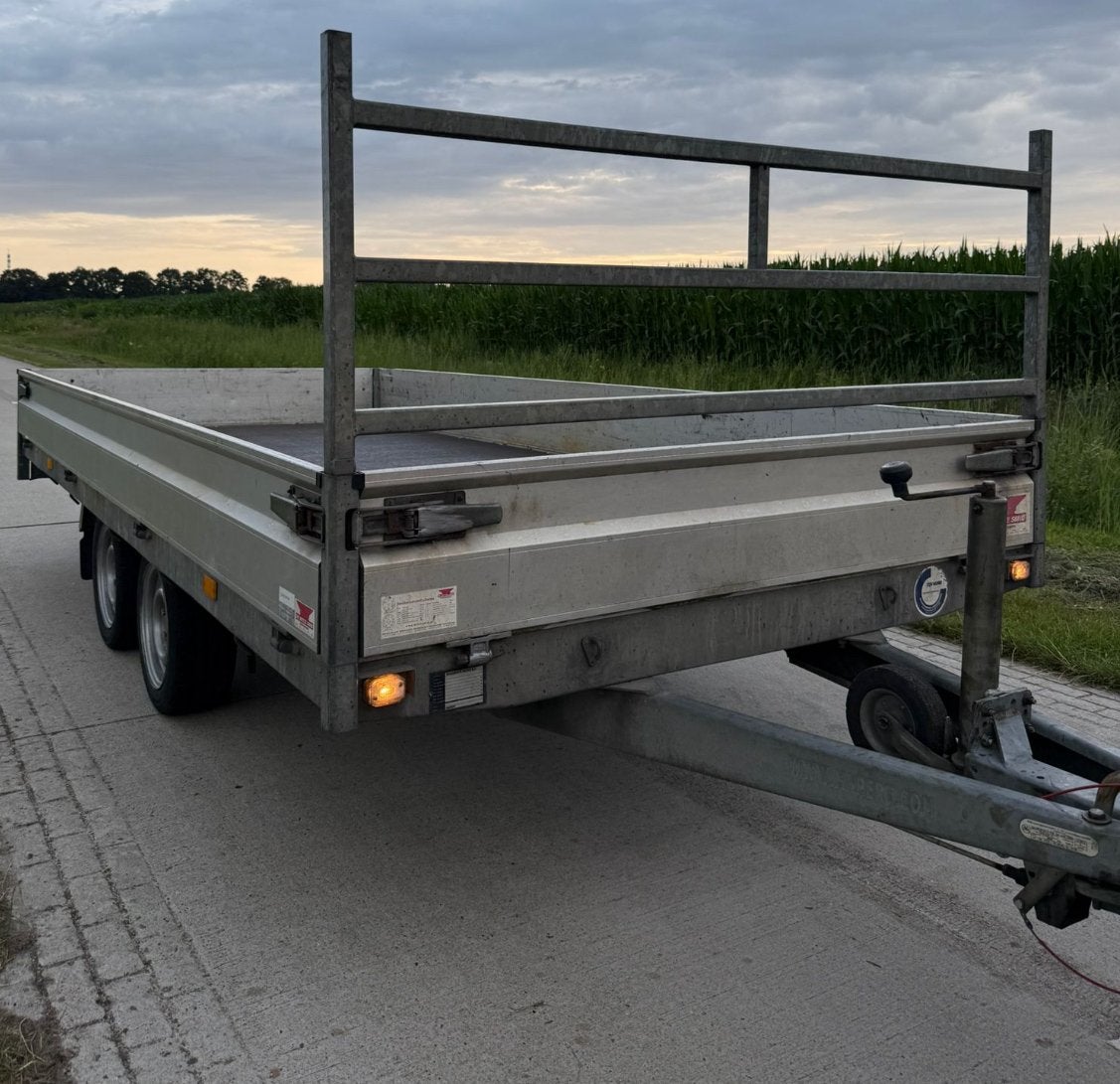 Hapert plateauwagen aanhangwagen 2700kg. Marge, Auto diversen, Aanhangwagen-onderdelen, Ophalen, Gebruikt