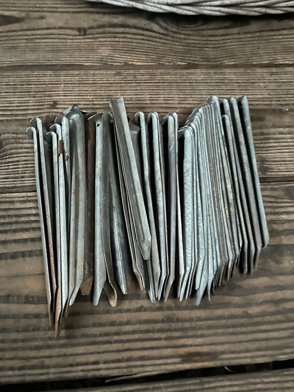 40 tent haringen van 23cm lang, Ophalen of Verzenden, Gebruikt
