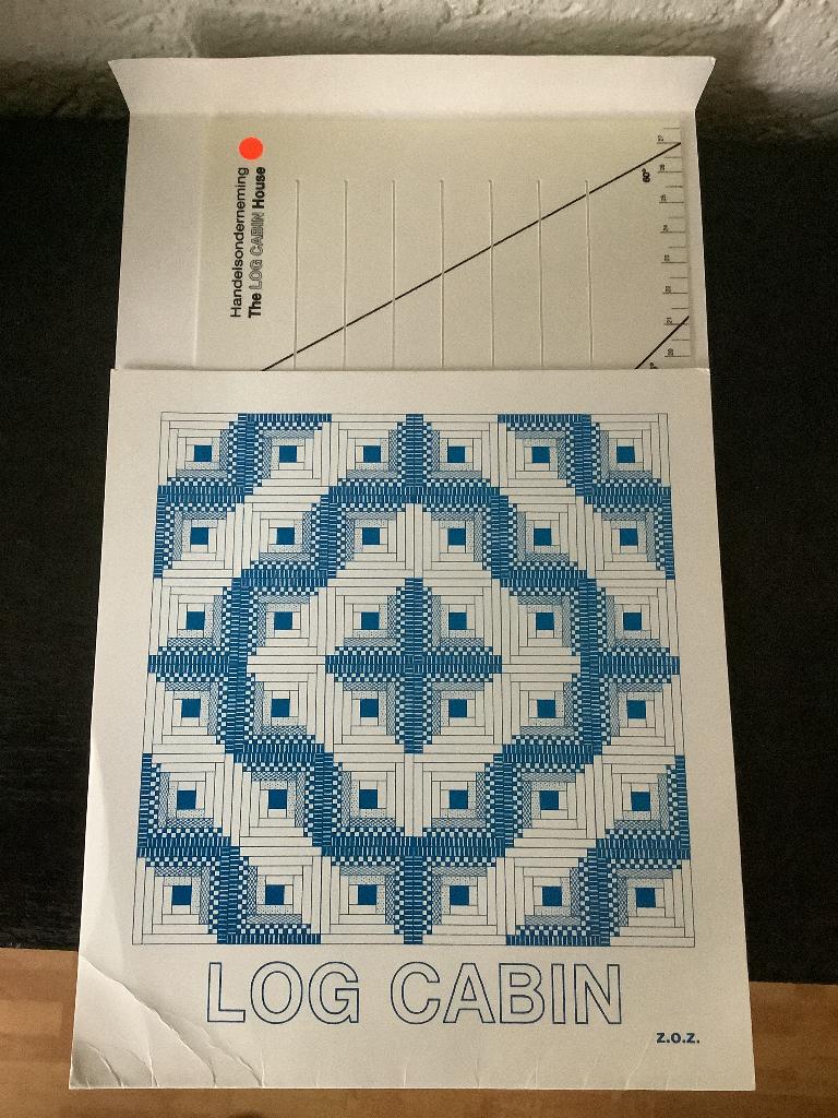 Quilten: log Cabin Raster, perfecte log cabin’s tekenen, Ophalen of Verzenden, Zo goed als nieuw
