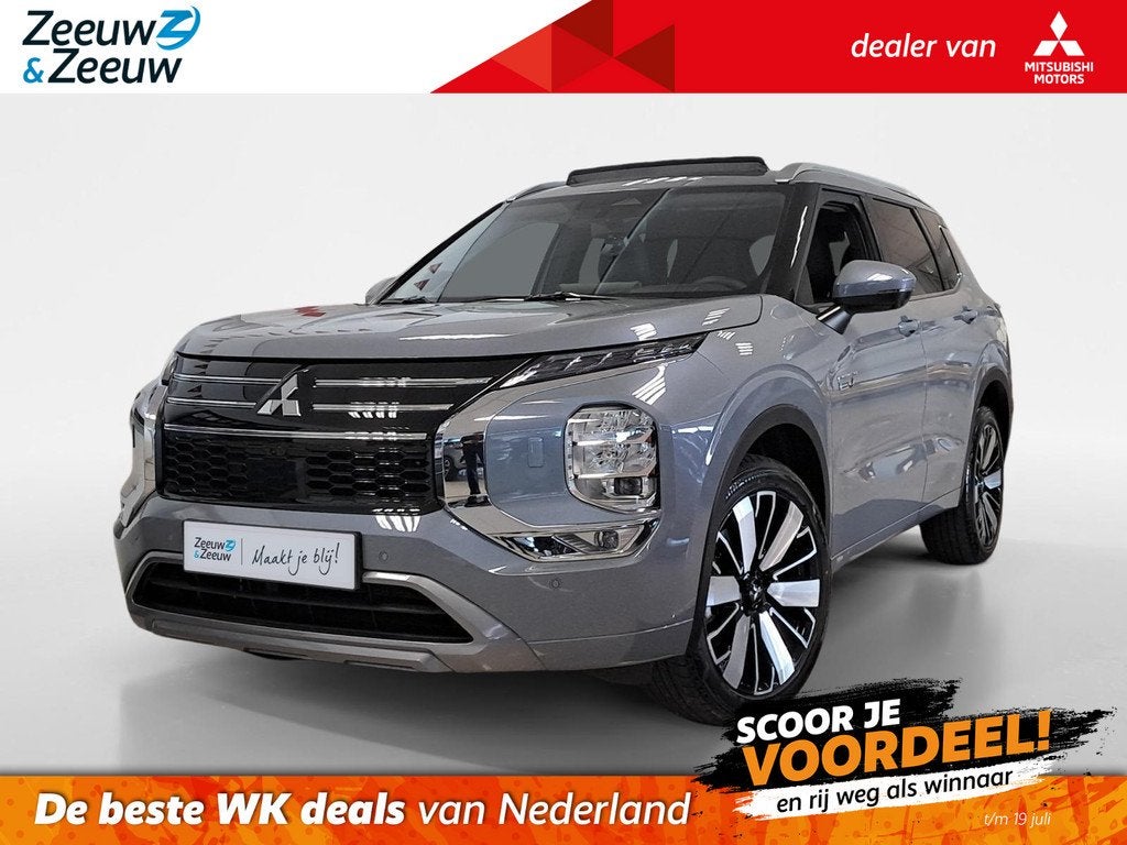 Mitsubishi Outlander 2.4 PHEV Instyle | 5.000 Voorraadkortin, Auto's, Mitsubishi, Automaat, 2095 kg, Outlander, 4 cilinders