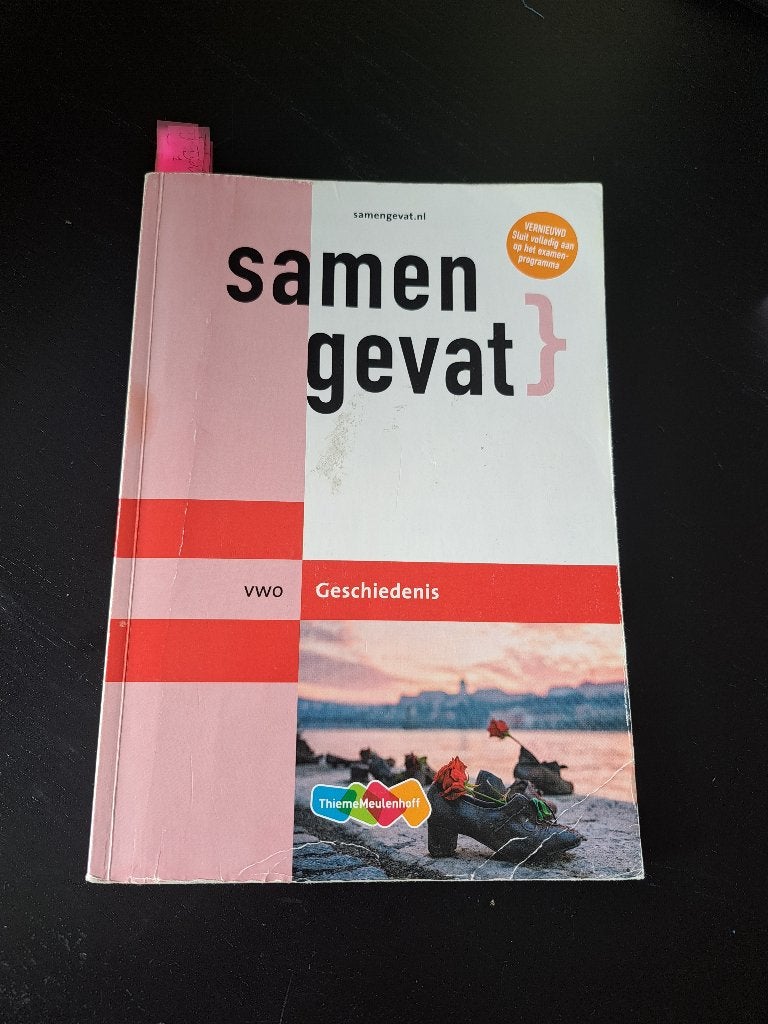 VWO GESCHIEDENIS samengevat boek, Ophalen of Verzenden, Zo goed als nieuw, Overige niveaus, Geschiedenis