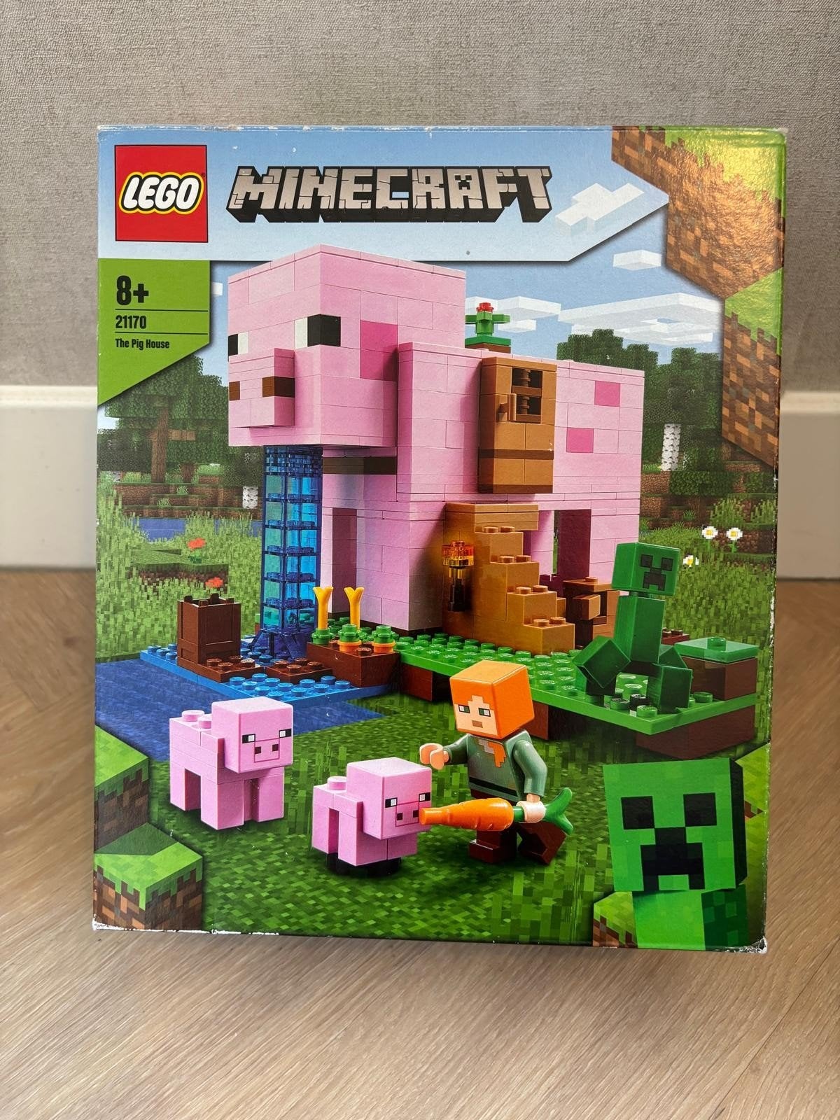 Lego Minecraft 21170 Het Varkenshuis - Complete set, Ophalen, Gebruikt, Minecraft, Lego