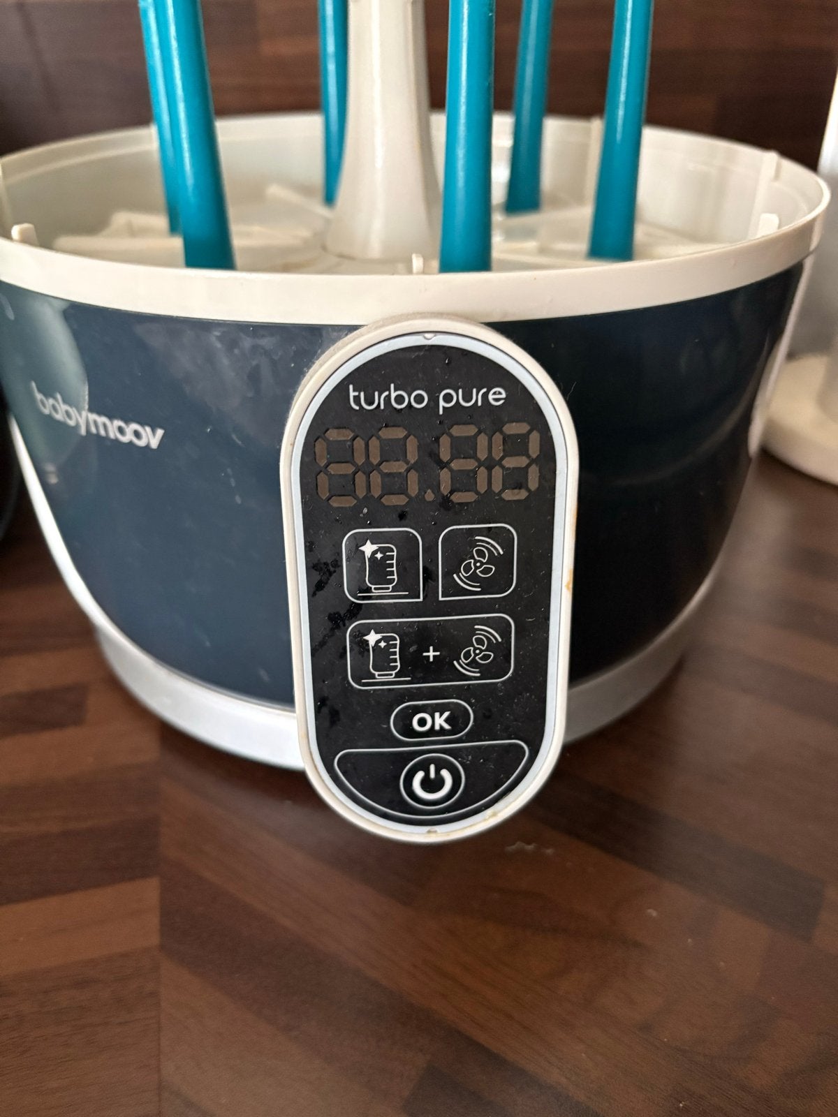 Babymoov Turbo Pure Sterilisator en Flessendroger, Sterilisator, Zo goed als nieuw, Babymoov, Ophalen