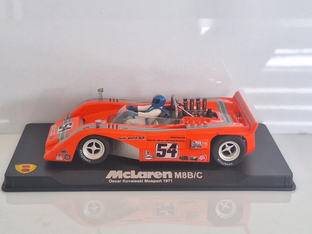 Vanquish Mc-Laren M8B/C Oscar Koveleski MoSport 1971, Overige merken, Racebaan, Nieuw, Ophalen of Verzenden
