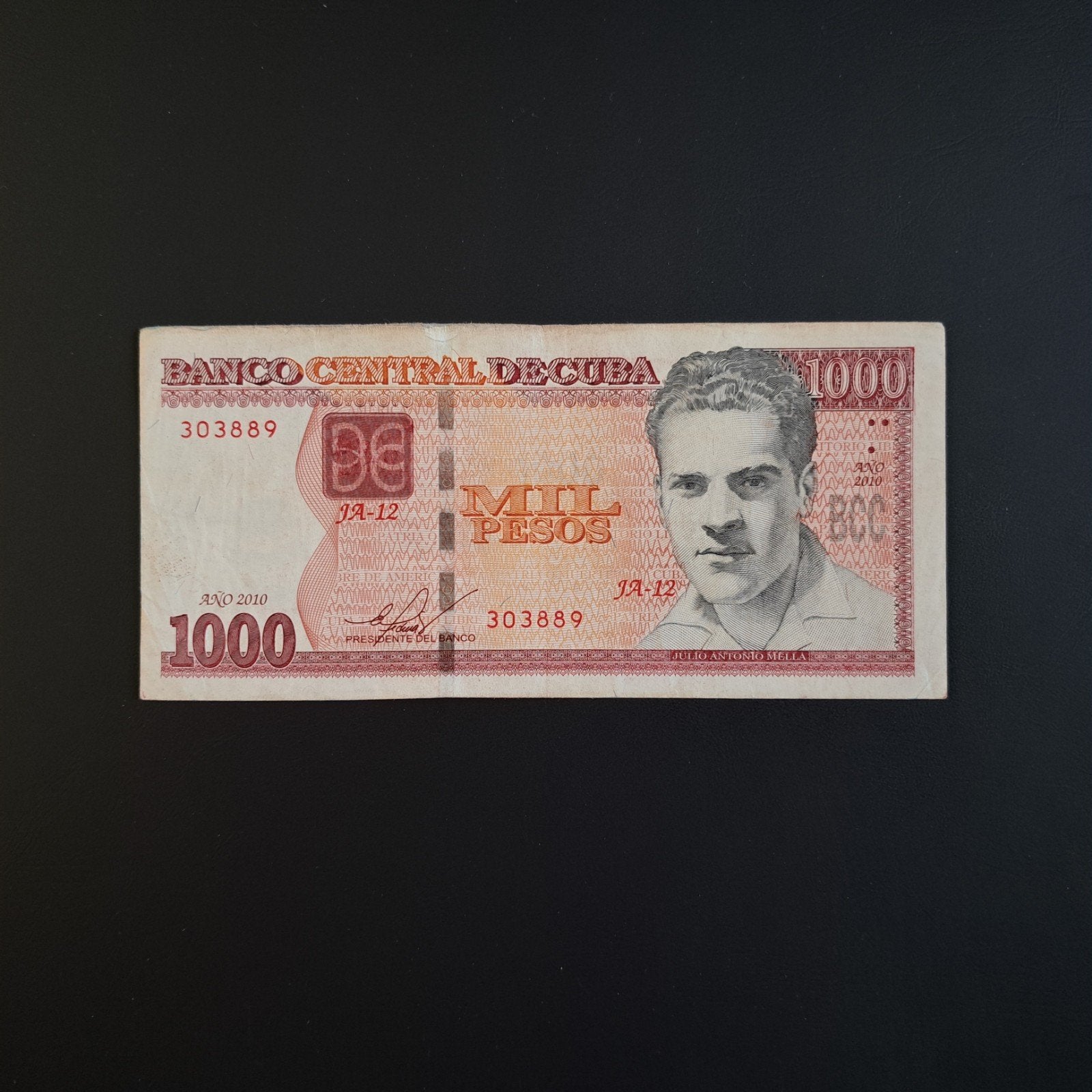 1000 peso Cuba #035, Verzenden, Noord-Amerika, Los biljet