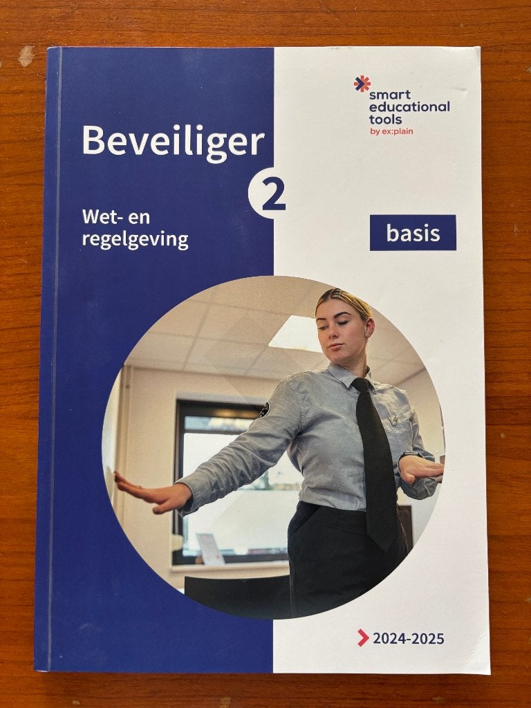 Beveiliger 2 theorieboek - Nieuw, Boeken, Ophalen of Verzenden, Alpha, Zo goed als nieuw, MBO