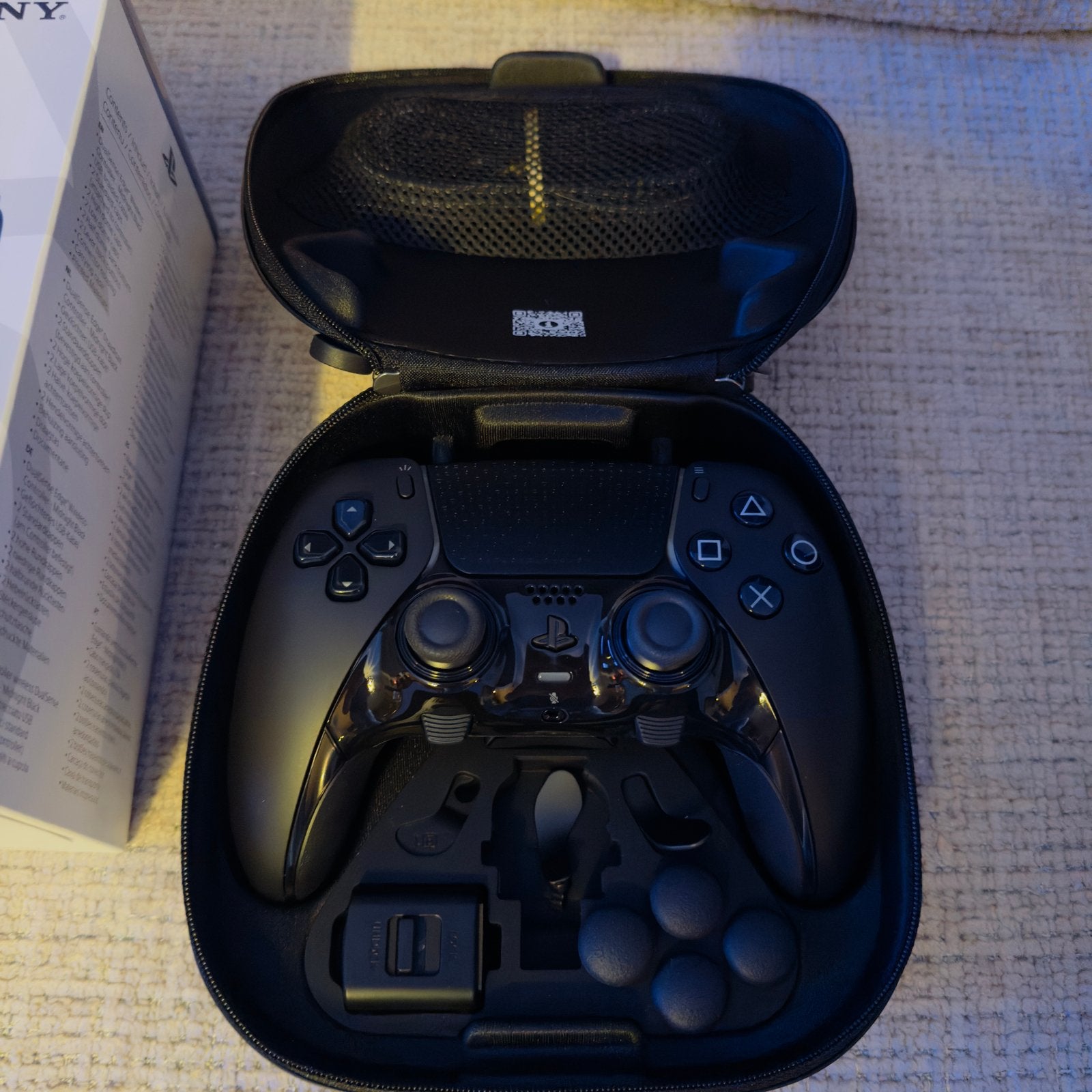 Sony DualSense Edge black Controller PS5, Spelcomputers en Games, Spelcomputers | Sony PlayStation Consoles | Accessoires, PlayStation 5