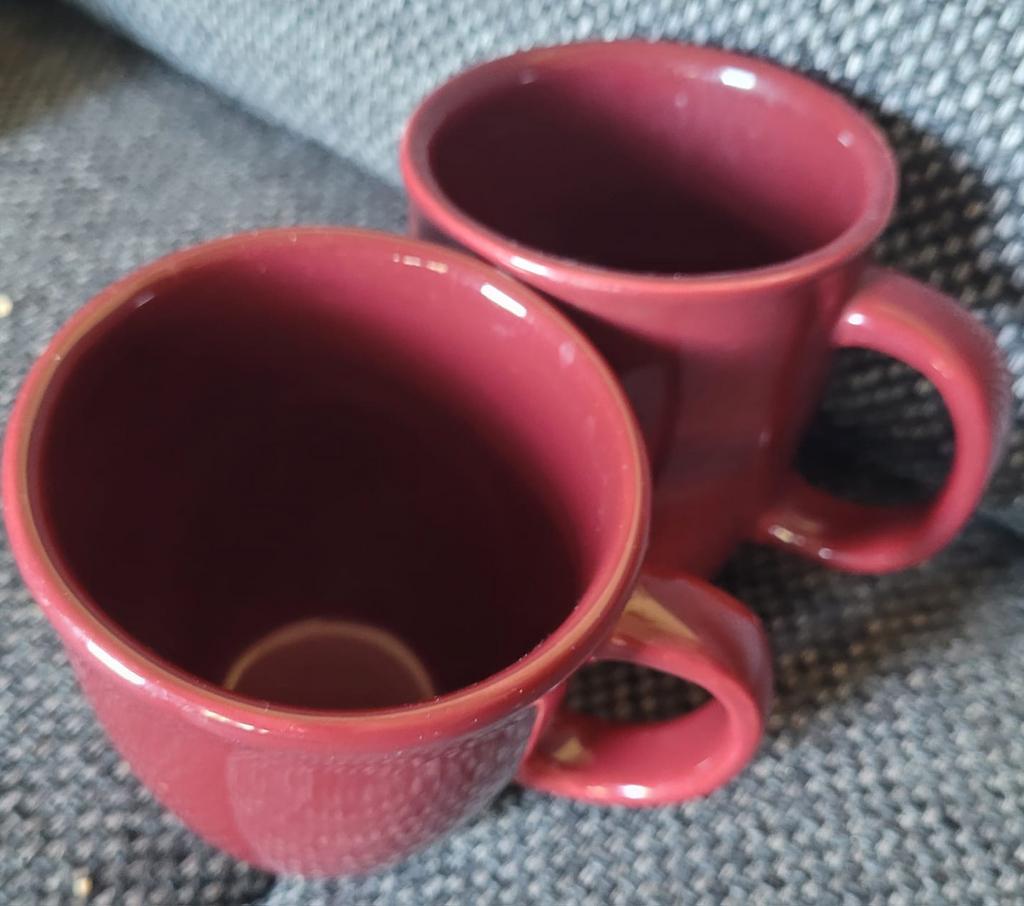 2 x bodum bekers voor koffie of melk, Ophalen of Verzenden, Gebruikt, Overige stijlen, Kop(pen) en/of Schotel(s)