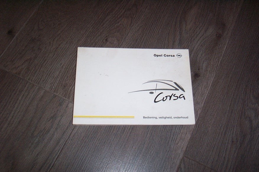 Gebruikershandleiding OPEL CORSA type C   2000/2003, Ophalen of Verzenden