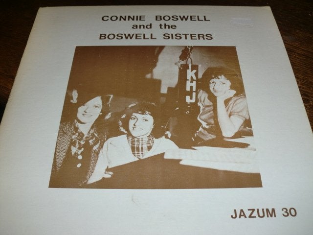 Connie Boswell And The Boswell Sisters JAZUM 30   LP  US, LP, Gebruikt, Ophalen of Verzenden, 12 inch