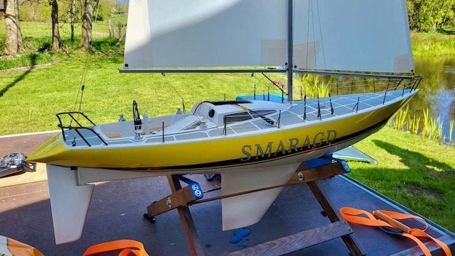 Robbe Smaragd RC Zeilboot 1,39 mtr, Hobby en Vrije tijd, Ophalen, Gebruikt, Groter dan 1:32, Overige merken
