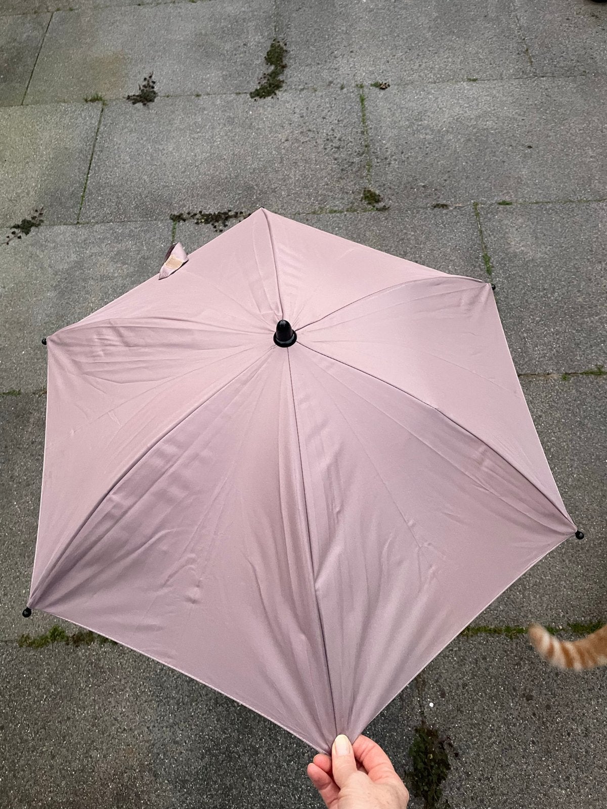 Roze kinderwagen parasol - nieuw, Ophalen, Nieuw, Roze