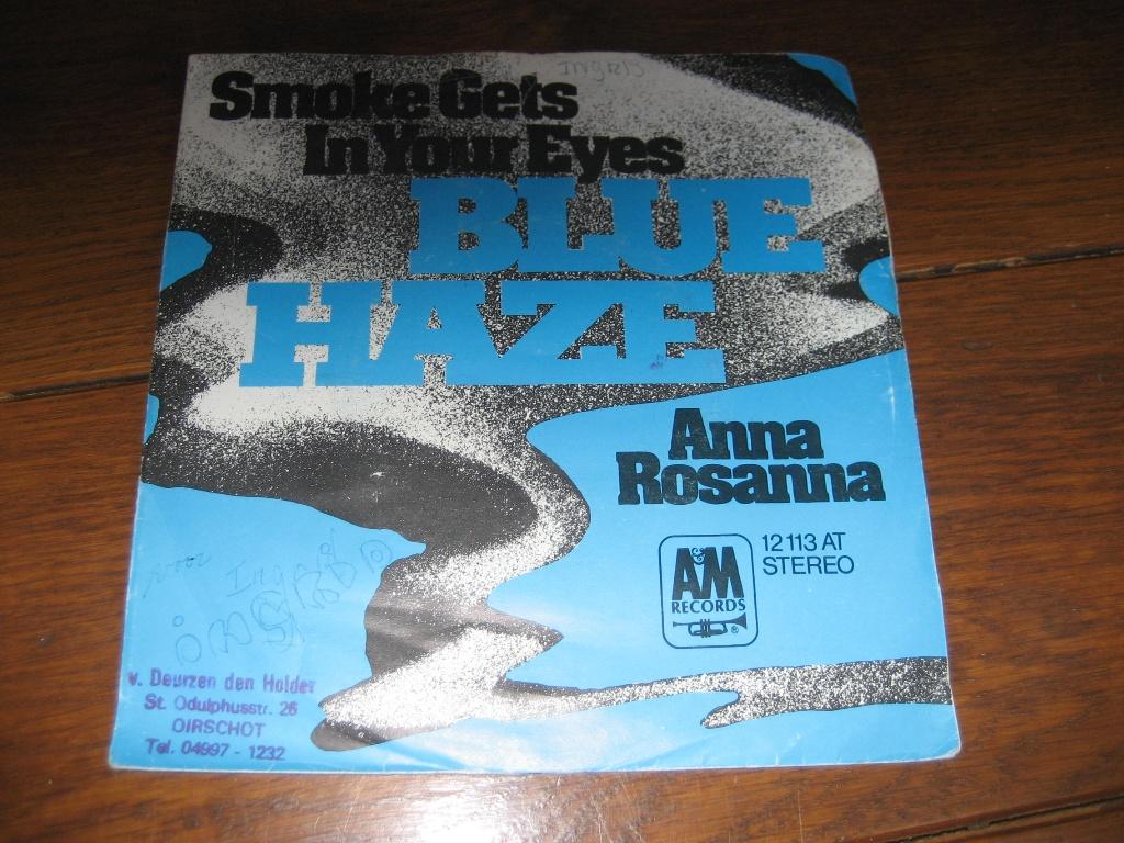 70s soul blue haze smoke gets in your eyes, Gebruikt, 7 inch, Single, Ophalen of Verzenden