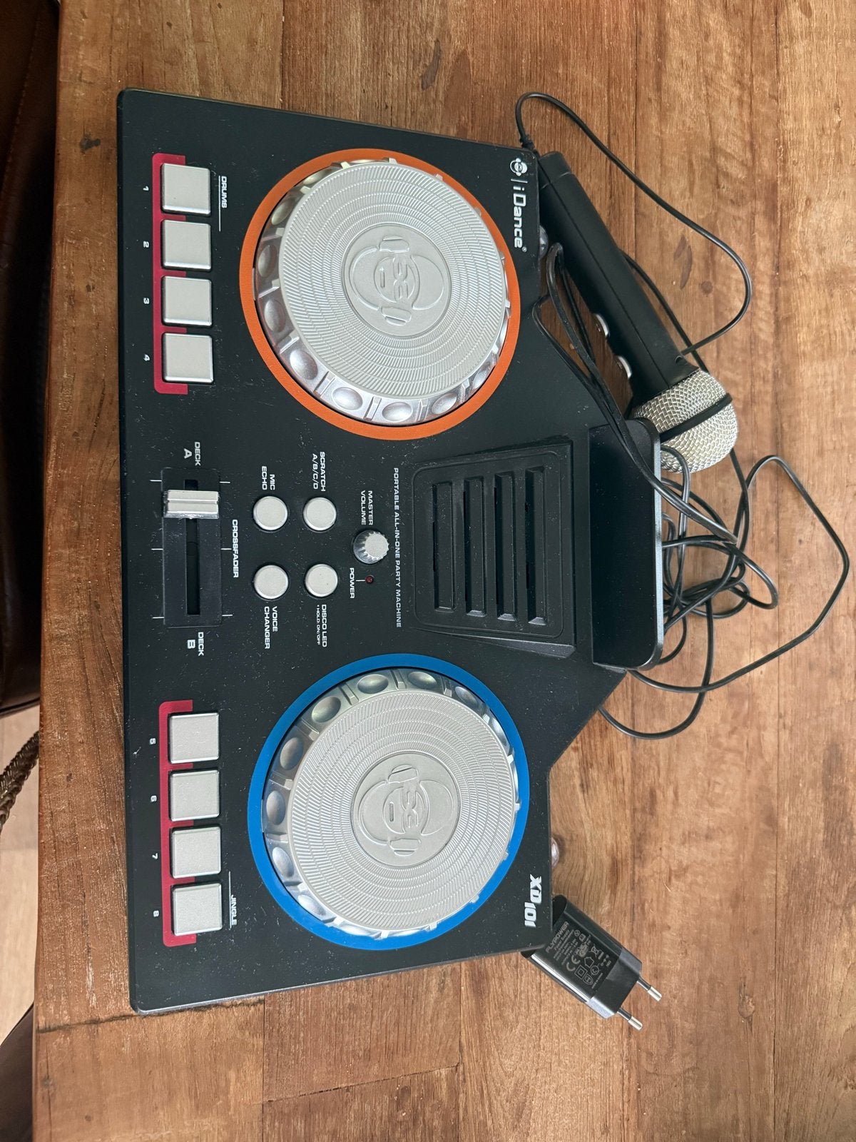 Kinder iDance Audio XD101 Draagbare DJ-set met microfoon, Ophalen, Gebruikt, Complete set