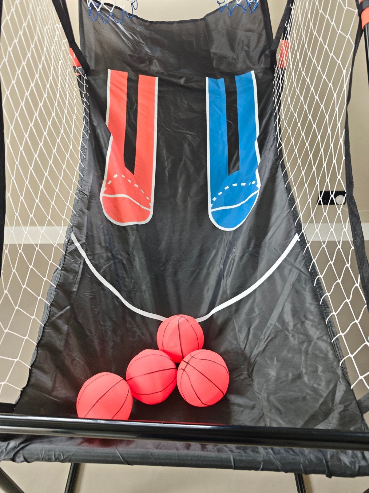 Basketbalspel voor twee met LED-verlichting & geluid nieuwst, Ophalen, Zo goed als nieuw