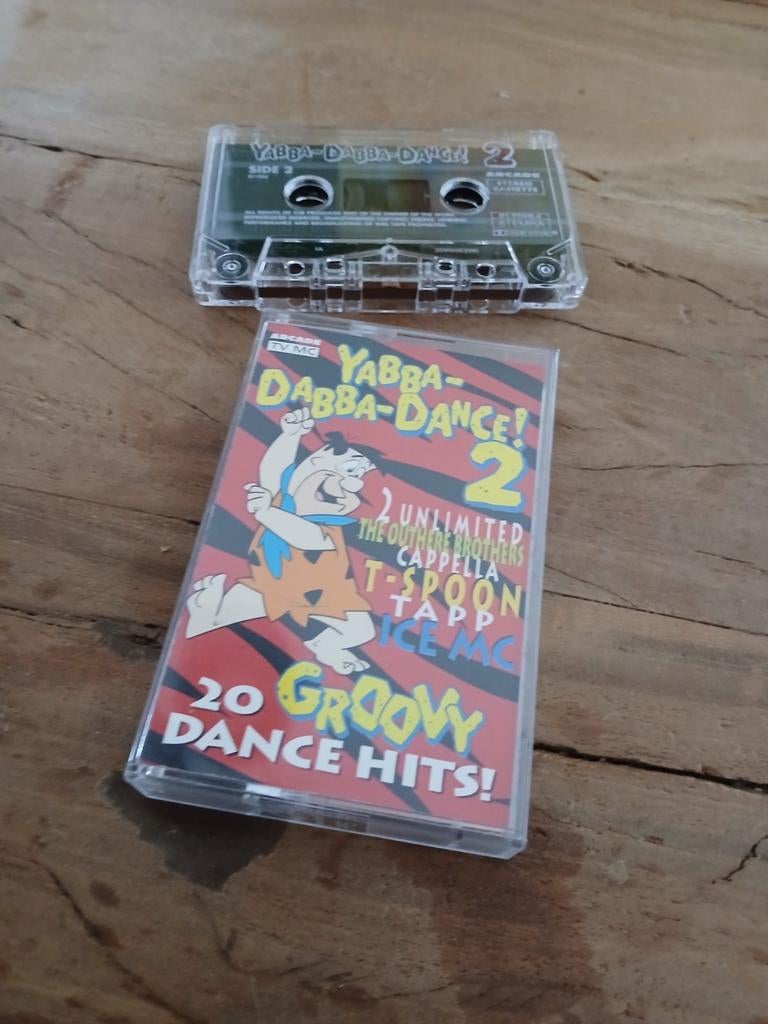 Yabba-Dabba-Dance! 2 - 20 Groovy Dance Hits! Cassette, Gebruikt, 1 bandje, Dance, Ophalen of Verzenden