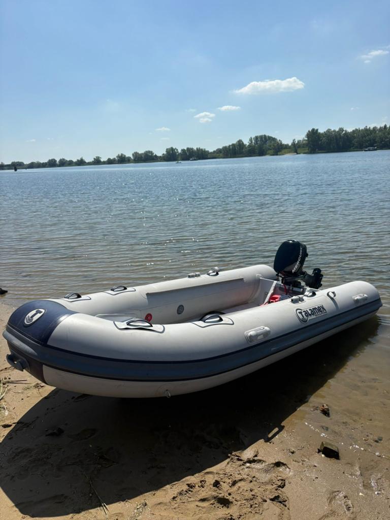 Talamax silverline  rib rubberboot 3.50 m aluminium romp, Watersport en Boten, Ophalen of Verzenden, Zo goed als nieuw, Mercury
