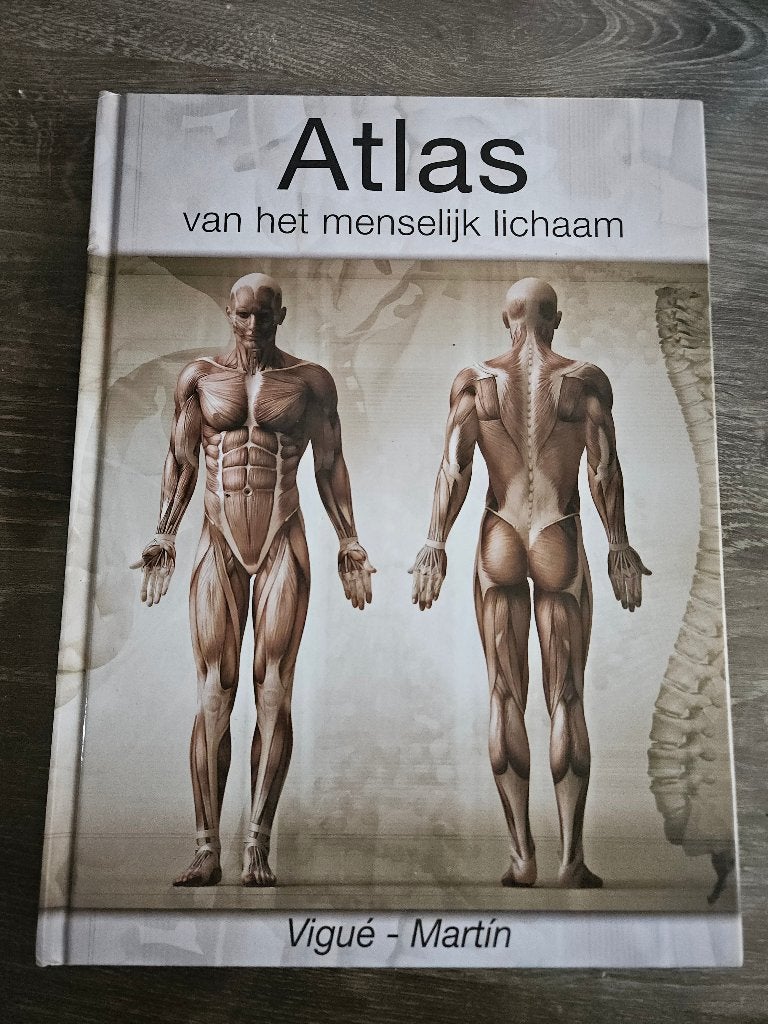 Atlas van het menselijk lichaam  (Vigue - Martin), Boeken, Ophalen of Verzenden, Zo goed als nieuw