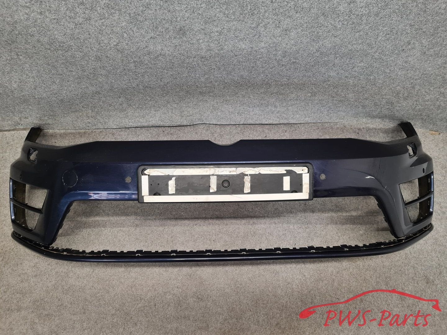 VOLKSWAGEN GOLF 7 R R20 VANAF 2013 VOORBUMPER ORIGINEEL, Gebruikt, -, Voor, -
