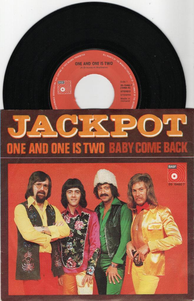Jackpot – One One And One, 7 inch, Single, Ophalen of Verzenden, Zo goed als nieuw
