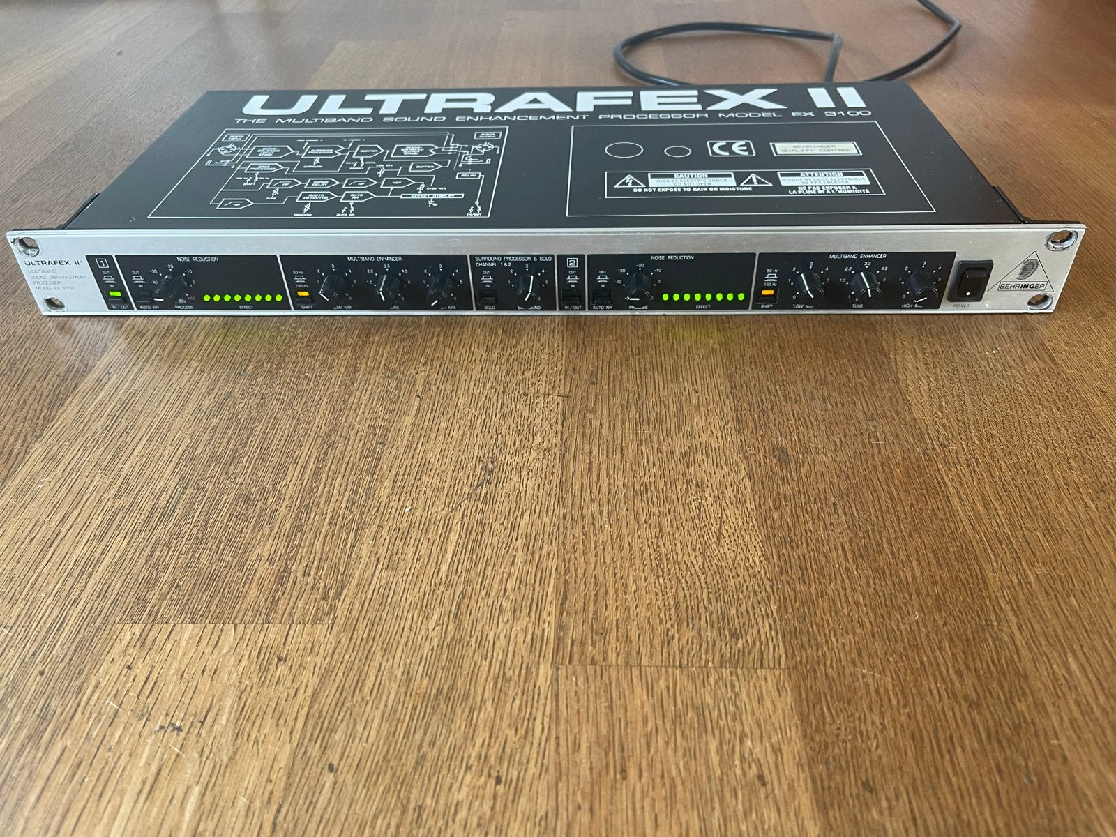 Behringer Ultrafex II EX3100 Multiband Sound Enhancer, Ophalen of Verzenden, Gebruikt
