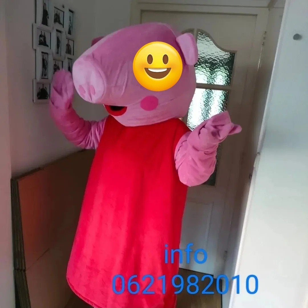 te huur mascotte pak rose feest varken, Ophalen of Verzenden, Zo goed als nieuw, Overige