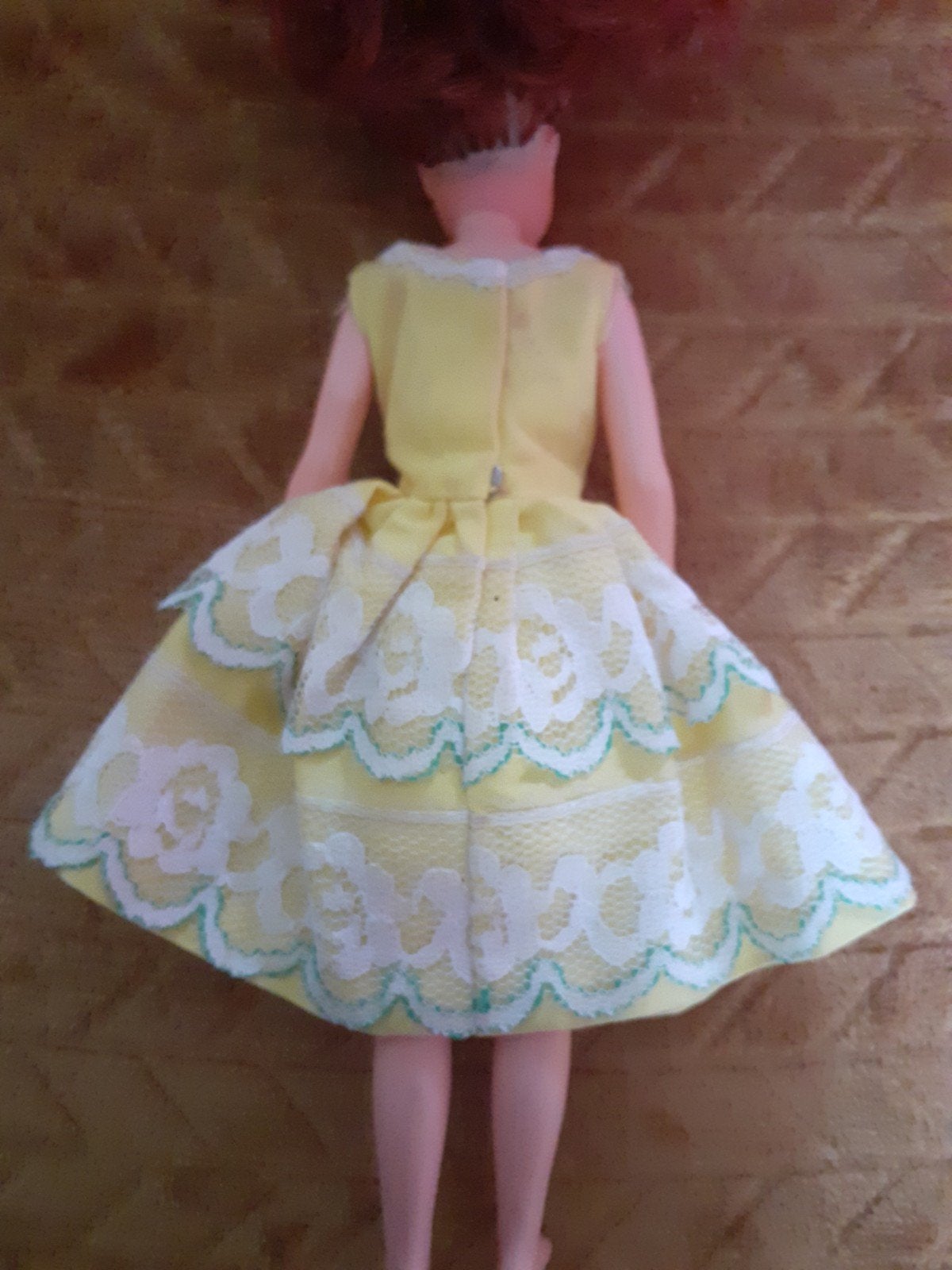 Vintage Francie jurkje, Barbie jaren 60, Ophalen of Verzenden, Zo goed als nieuw, Pop