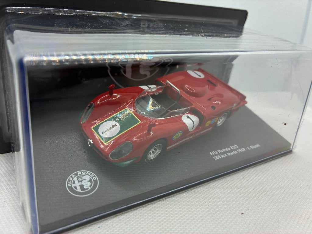 19994: Alfa Romeo 33/3 - I.Giunti - 500km Imola 1969 - 1:43, Auto, Nieuw, Ophalen of Verzenden, Bachsatztstr. 54 D 72131 Ofterdingen, Germany