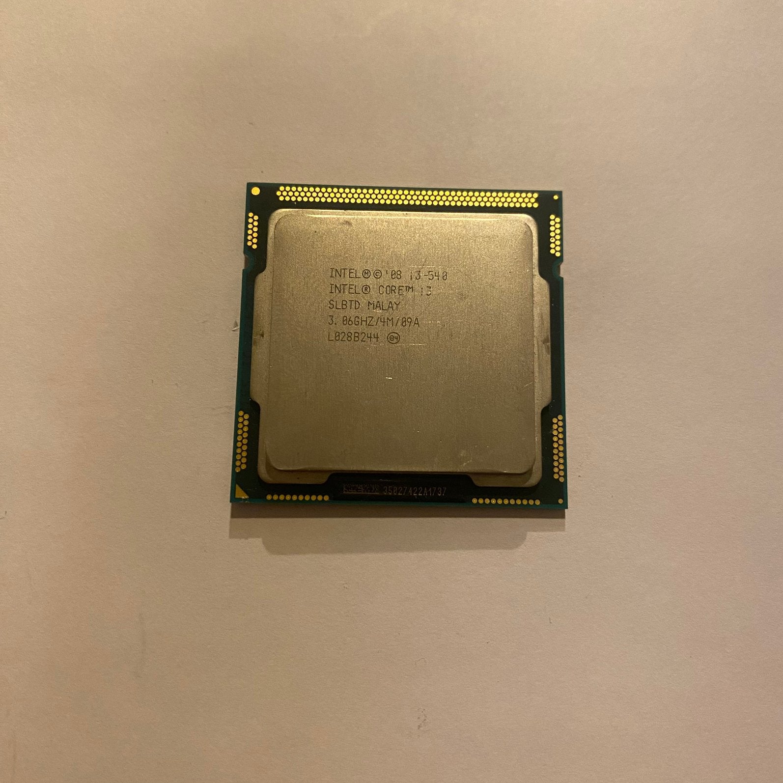 intel Core i3-540 Dual-Core @3,06GHz ( LGA 1156 ), Computers en Software, Processors, Ophalen of Verzenden, Gebruikt, 2-core, 3 tot 4 Ghz