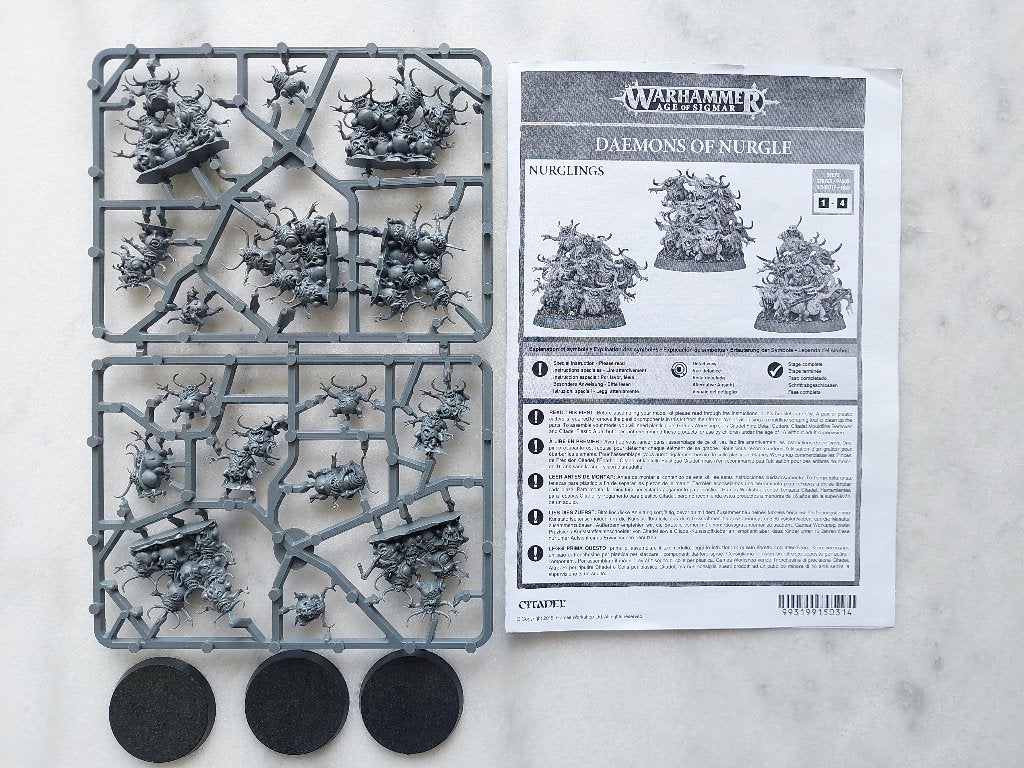 urglings Maggotkin of Nurgle Warhammer Age of Sigmar, Hobby en Vrije tijd, Wargaming, Ophalen of Verzenden, Nieuw, Warhammer, Figuurtje(s)