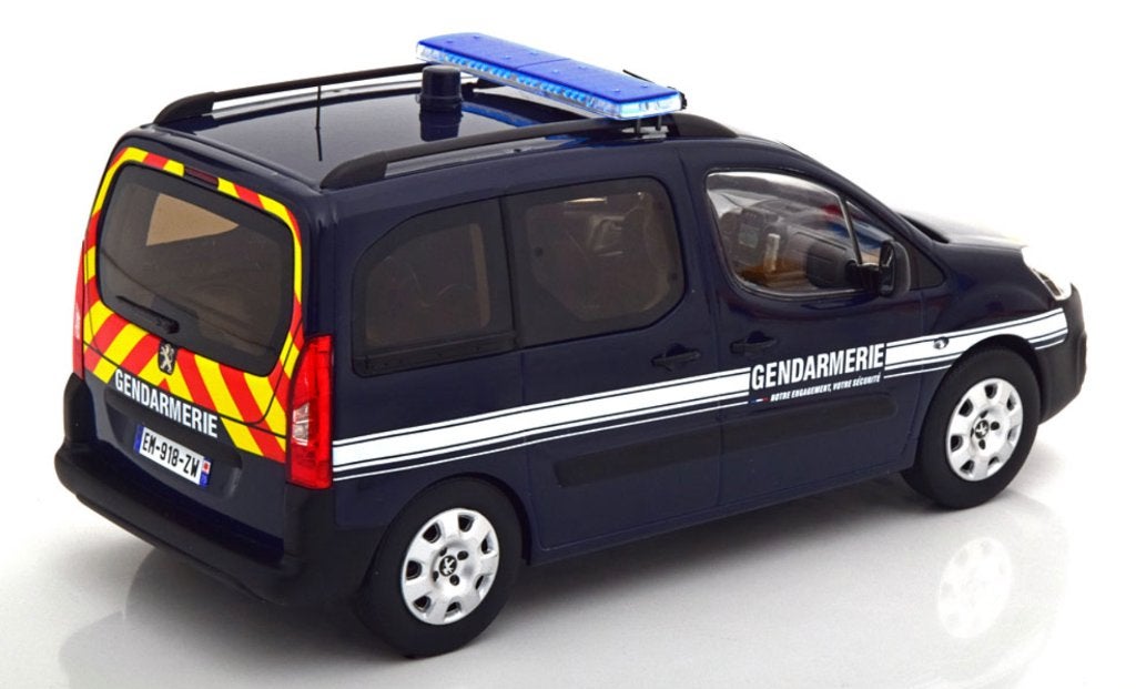 Peugeot Partner 2018 Gendarmerie 1/18 NOREV ref: 184890, Hobby en Vrije tijd, Modelauto's | 1:18, Ophalen of Verzenden, Nieuw